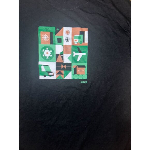 Port & Company 2023 Graphic T-Shirt 2XL Black Cotton Short Sleeve Made In Hondur - Picture 3 of 5